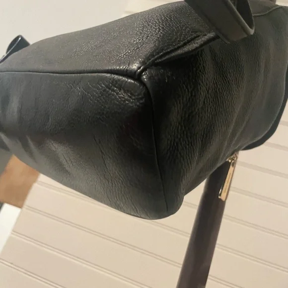 Michael Kors Black Pebbled Leather Backpack - Picture 10 of 14